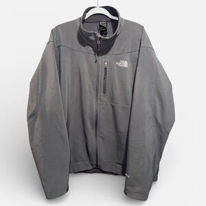 The North Face Big/Tall Men's Apex soft shell grey Performance Jacket size xxl